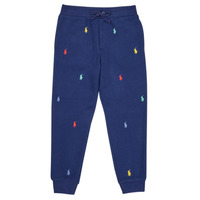 textil Dreng Træningsbukser Polo Ralph Lauren PO PANT-PANTS-ATHLETIC Marineblå / Flerfarvet