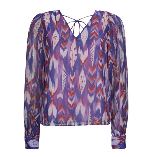 textil Dame Toppe / Bluser Only ONLPAM LIFE L/S V-NECK TOP PTM Violet