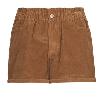 textil Dame Shorts Only ONLCUBA-FLORA HW PB CORD SHORTS PNT Brun