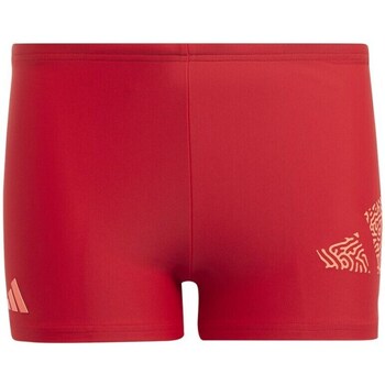 textil Dreng Halvlange bukser adidas Originals 3 Bar Log Boxer JR Bordeaux