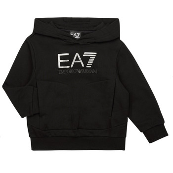 textil Dreng Sweatshirts Emporio Armani EA7 VISIBILITY SWEATSHIRT HD Sort