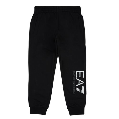 textil Dreng Træningsbukser Emporio Armani EA7 VISIBILITY TROUSER Sort