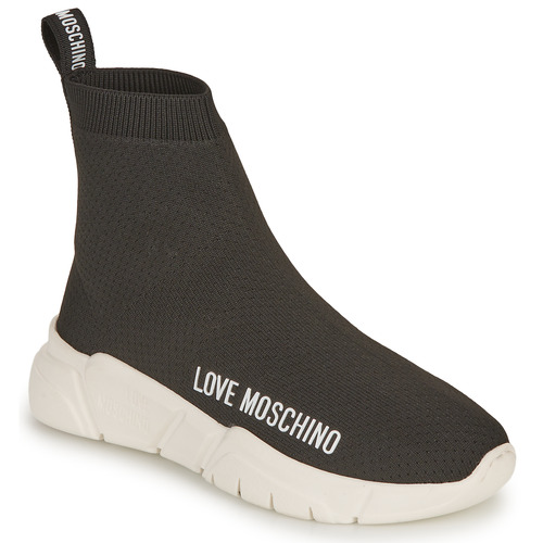 Sko Dame Høje sneakers Love Moschino LOVE MOSCHINO SOCKS Sort