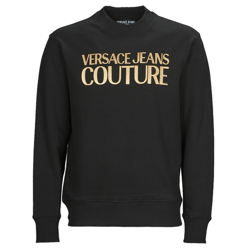 textil Herre Sweatshirts Versace Jeans Couture GAIT01 Sort / Guld