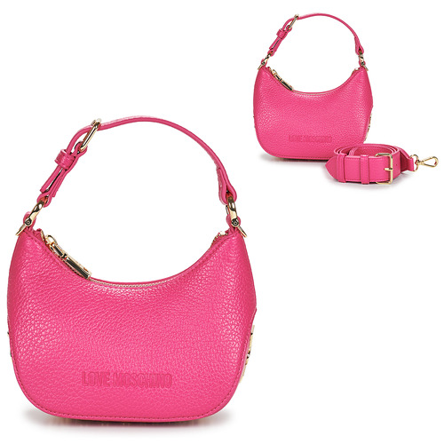 Tasker Dame Håndtasker m. kort hank Love Moschino GIANT SMALL Pink