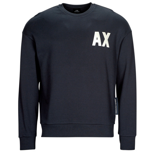 textil Herre Sweatshirts Armani Exchange 6RZMKE Marineblå