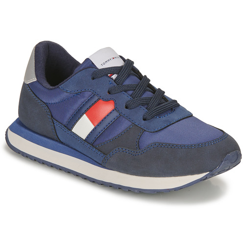 Sko Dreng Lave sneakers Tommy Hilfiger T3X9-33130-0316800 Marineblå