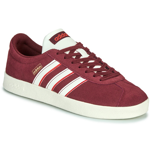 Sko Lave sneakers Adidas Sportswear VL COURT 2.0 Bordeaux / Hvid