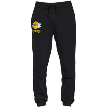 textil Herre Træningsbukser New-Era NBA Team Los Angeles Lakers Logo Jogger Sort