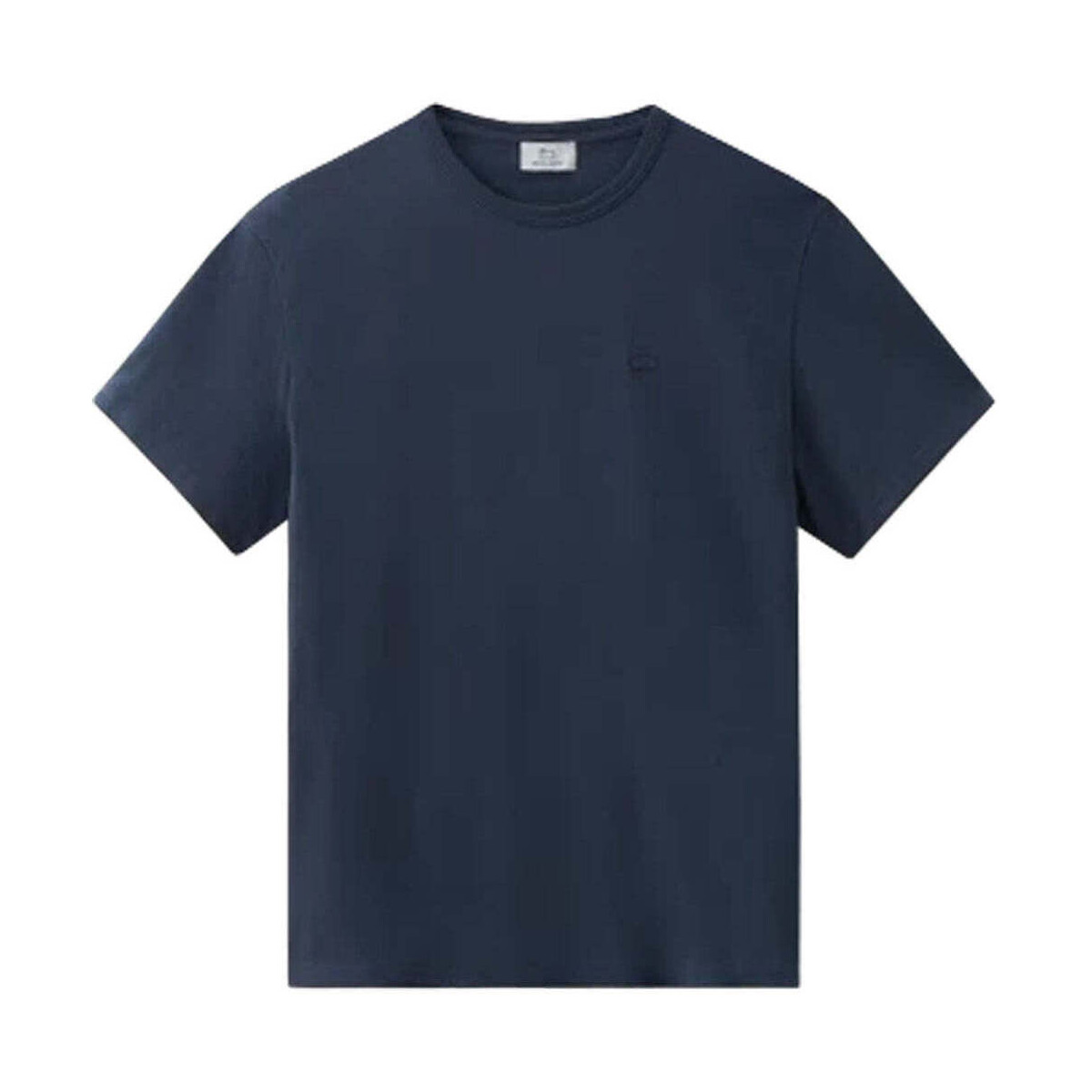 textil Herre T-shirts & poloer Woolrich  Blå