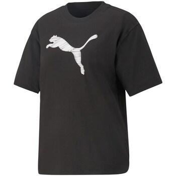 textil Dame T-shirts m. korte ærmer Puma Her Tee Sort