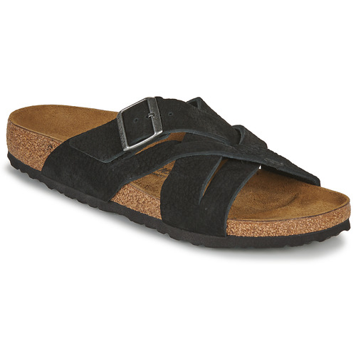 Sko Herre Tøfler Birkenstock LUGANO Sort