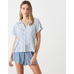 textil Dame Pyjamas / Natskjorte J&j Brothers JJBDH0500 Flerfarvet