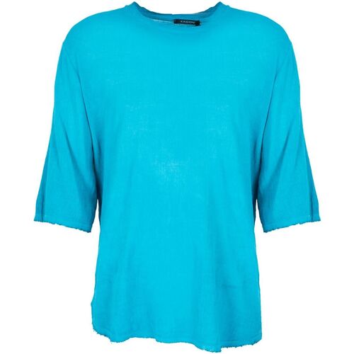 textil Herre T-shirts m. korte ærmer Xagon Man P2308 2JX 2408 Blå