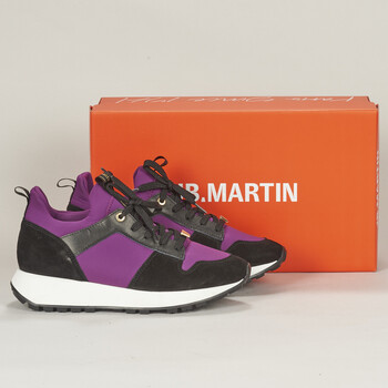 Sko Dame Lave sneakers JB Martin FLOCON Mix / Nylon / Violet