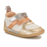 Sko Pige Lave sneakers Easy Peasy MY PRE BASKET VELCRO Guld