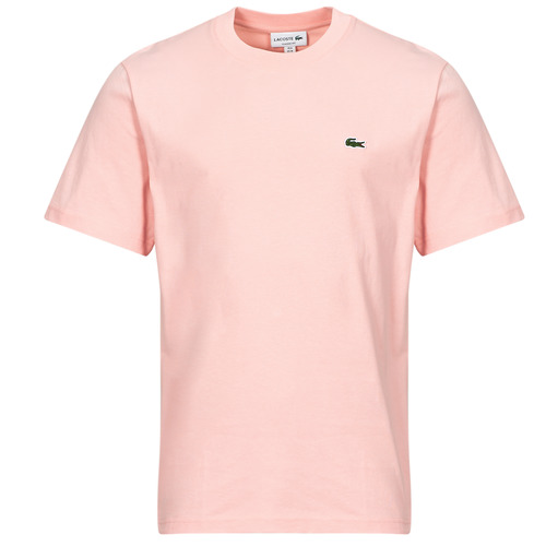 textil Herre T-shirts m. korte ærmer Lacoste TH7318 Pink