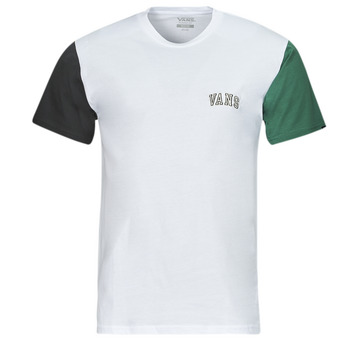 textil Herre T-shirts m. korte ærmer Vans COLORBLOCK VARSITY SS TEE Hvid