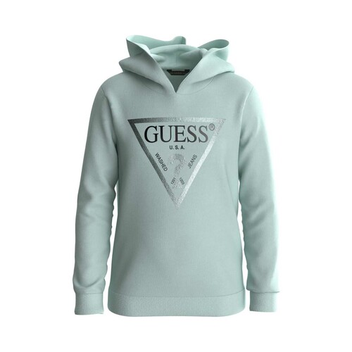 textil Pige Sweatshirts Guess LS FLEECE Blå