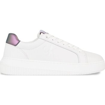 Sko Dame Sneakers Calvin Klein Jeans YW0YW01202 Hvid