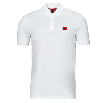 textil Herre Polo-t-shirts m. korte ærmer HUGO Dereso232 Hvid