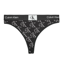 Undertøj Dame String Calvin Klein Jeans MODERN THONG Sort