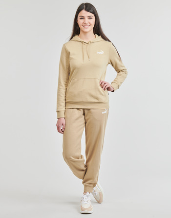 textil Dame Træningsbukser Puma ESS+ SMALL LOGO HW COMFORT Kamel