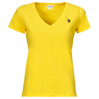 textil Dame T-shirts m. korte ærmer U.S Polo Assn. BELL Gul