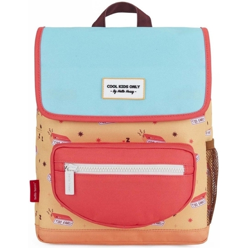 Tasker Børn Rygsække
 Hello Hossy Good Morning Kid Backpack - Salmon Orange