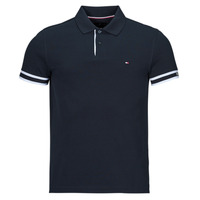 textil Herre Polo-t-shirts m. korte ærmer Tommy Hilfiger MONOTYPE CUFF SLIM FIT POLO Marineblå