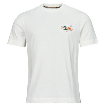 textil Herre T-shirts m. korte ærmer Teddy Smith EDIS MC Hvid