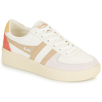 Sko Dame Lave sneakers Gola GRANDSLAM TRIDENT Hvid / Beige