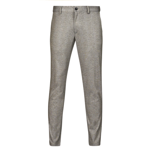 textil Herre Chinos / Gulerodsbukser Jack & Jones JPSTMARCO JJCOOPER STRUCTURE CHINO SN Grå