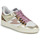 Sko Dame Lave sneakers Semerdjian CHITA Hvid / Pink / Guld