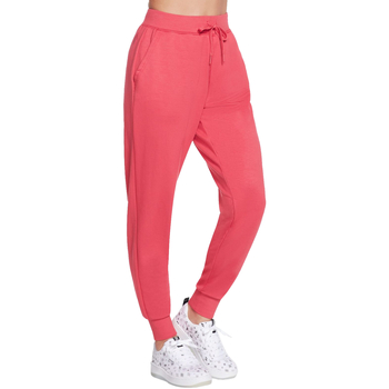 textil Dame Træningsbukser Skechers Skechluxe Restful Jogger Pant Rød