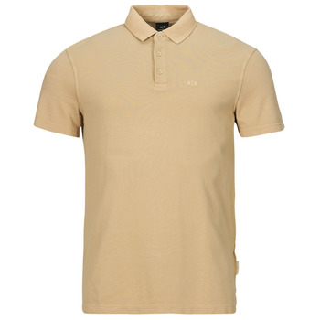 textil Herre Polo-t-shirts m. korte ærmer Armani Exchange 3DZFAB Beige