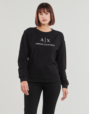 textil Dame Sweatshirts Armani Exchange 3DYMAA Sort