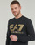 textil Herre Sweatshirts Emporio Armani EA7 FELPA 3DPM63 Sort / Guld