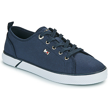 Sko Dame Lave sneakers Tommy Hilfiger VULC CANVAS SNEAKER Marineblå