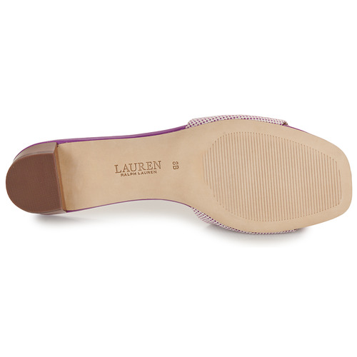 Lauren Ralph Lauren FAY LOGO-SANDALS-FLAT SANDAL Violet / Beige