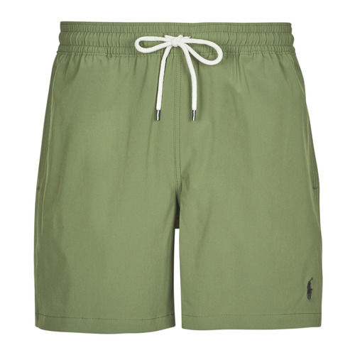 textil Herre Badebukser / Badeshorts Polo Ralph Lauren MAILLOT DE BAIN UNI EN POLYESTER RECYCLE Kaki