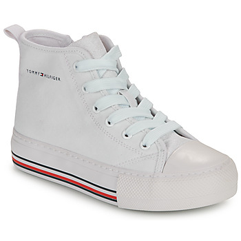 Sko Pige Høje sneakers Tommy Hilfiger BEVERLY Hvid