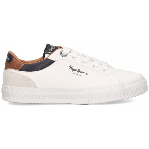 Sko Dreng Sneakers Pepe jeans 70426 Hvid