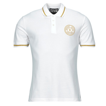 textil Herre Polo-t-shirts m. korte ærmer Versace Jeans Couture 76GAGT02 Hvid