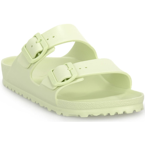 Sko Dame Tøfler Birkenstock ARIZONA EVA METALLIC LIME CALZS Gul