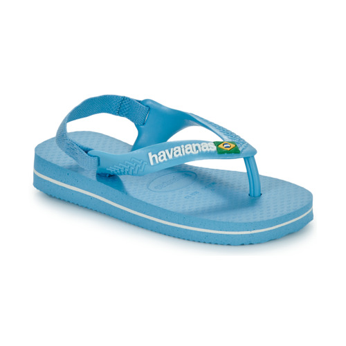 Sko Børn Klipklapper
 Havaianas BABY BRASIL LOGO II Blå