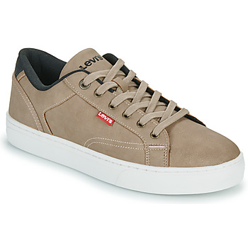 Sko Herre Lave sneakers Levi's COURTRIGHT Beige