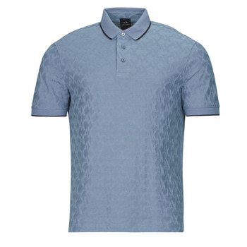 textil Herre Polo-t-shirts m. korte ærmer Armani Exchange 6DZFLA Blå