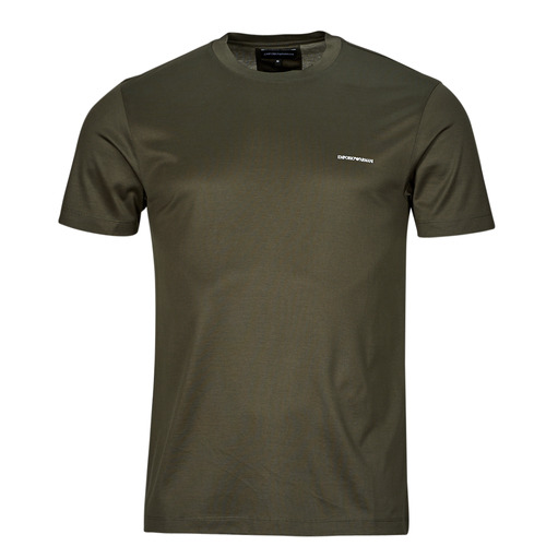 textil Herre T-shirts m. korte ærmer Emporio Armani 8N1TD8 Brun