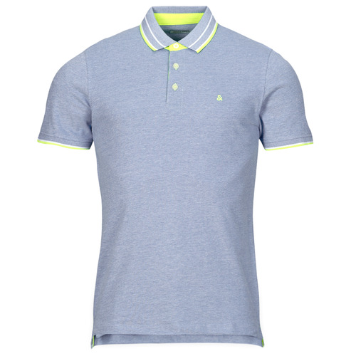 Jack & Jones JJEPAULOS POLO SS Blå